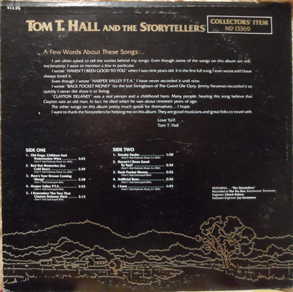 Tom T. Hall And The Storytellers - secondary