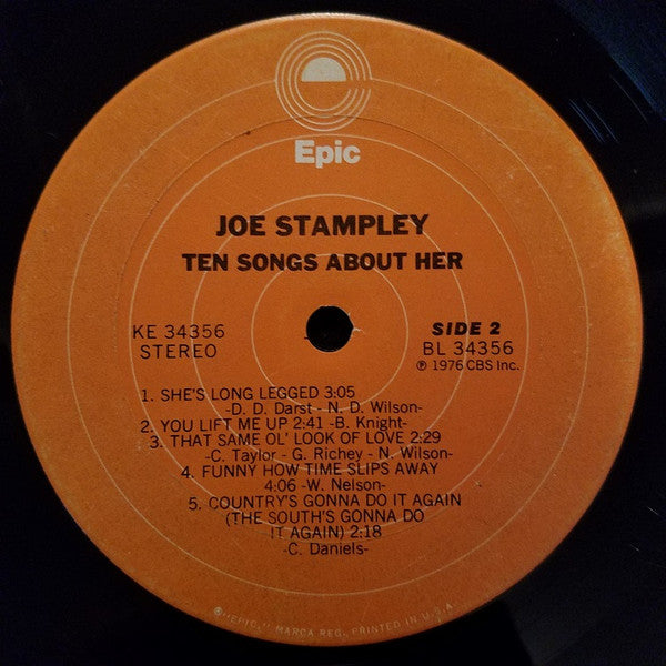 Ten Songs About Her - secondary