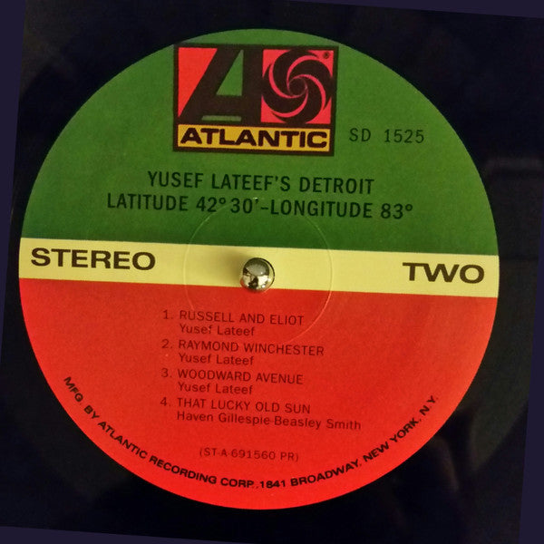 Yusef Lateef's Detroit Latitude 42° 30' Longitude 83° - secondary