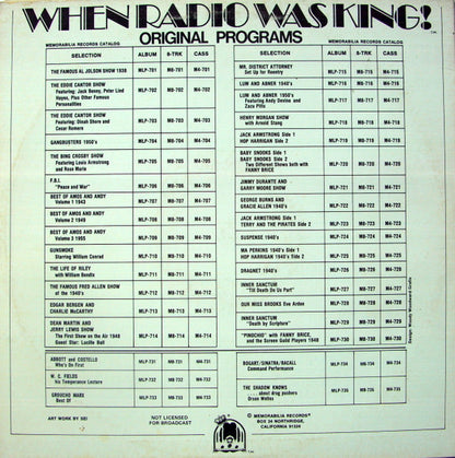 Groucho Marx, Chico Marx - When Radio Was King! (Groucho Marx)