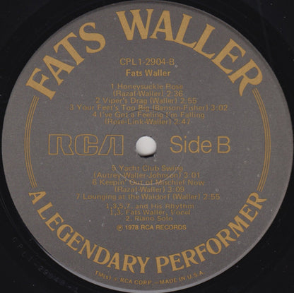 A Legendary Performer - secondary