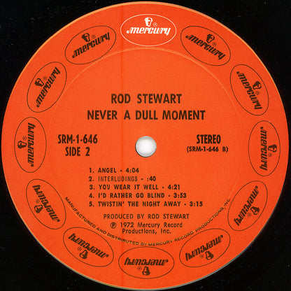 Never A Dull Moment - secondary