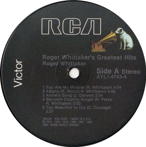 Roger Whittaker - Greatest Hits