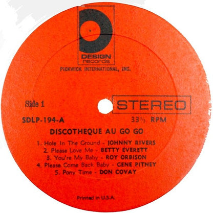 Various - Discotheque Au Go Go
