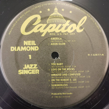 Neil Diamond - The Jazz Singer (Original Songs From The Motion Picture)