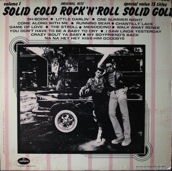 Various - Solid Gold Rock 'N' Roll Volume 1
