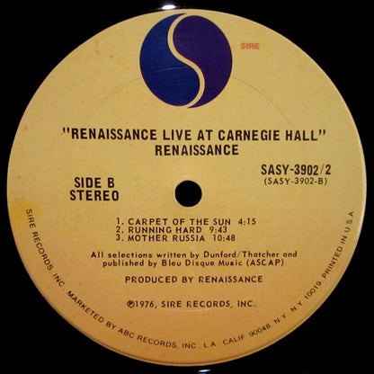 Live At Carnegie Hall - secondary