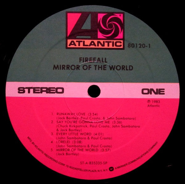 Firefall - Mirror Of The World