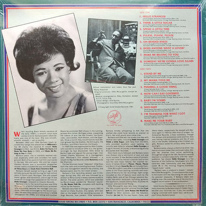 Barbara Lewis - Hello Stranger-16 Smooth Sides By Detroit's Soulful Songstress