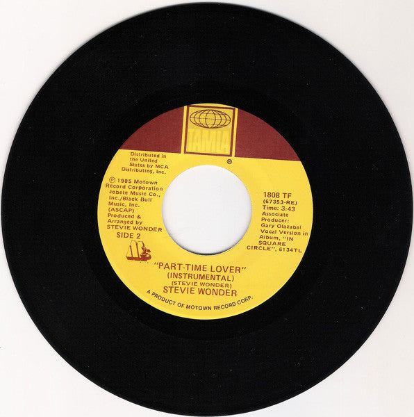 Part Time Lover - secondary