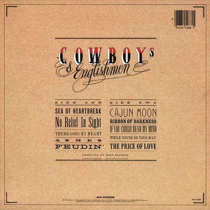 Cowboys & Englishmen - secondary