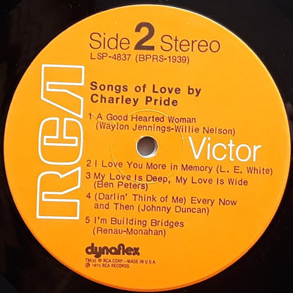 Charley Pride - Songs Of Love By Charley Pride