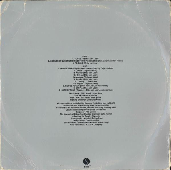 Live At The Rainbow - secondary