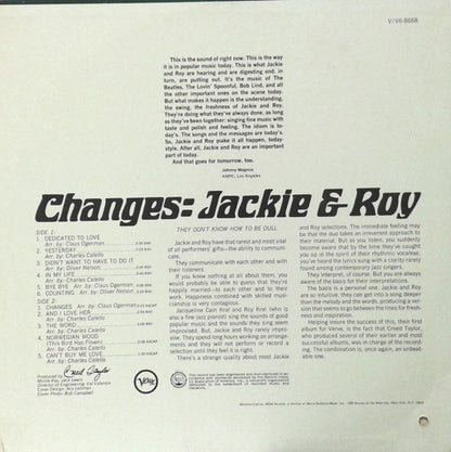 Jackie & Roy - Changes