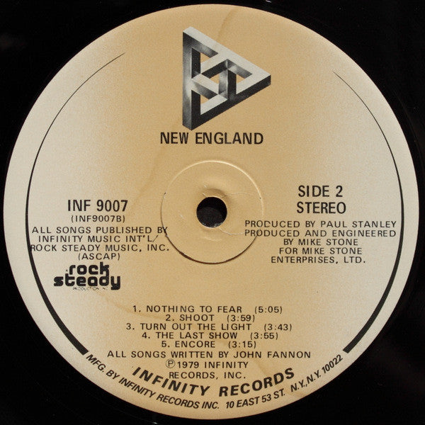 New England - secondary