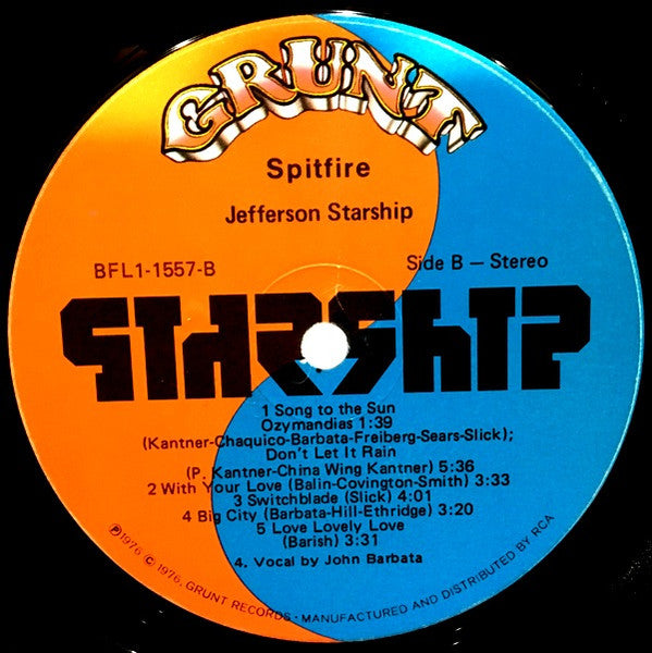 Spitfire - secondary