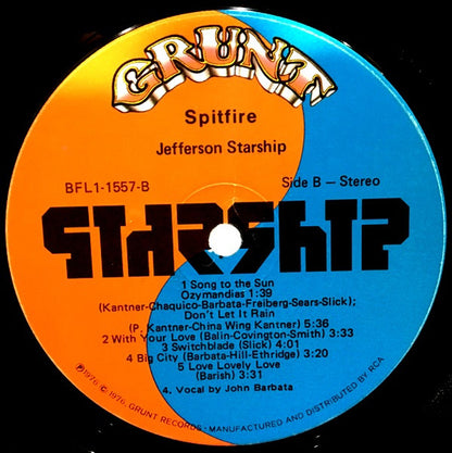 Spitfire - secondary