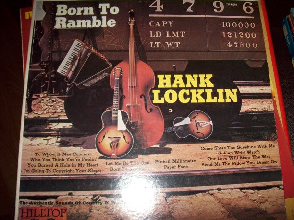 Hank Locklin - Born To Ramble