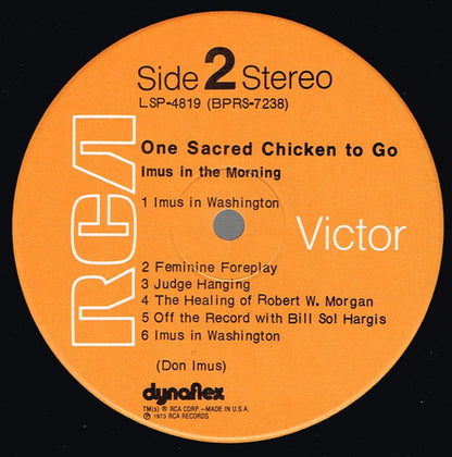 One Sacred Chicken To Go - secondary