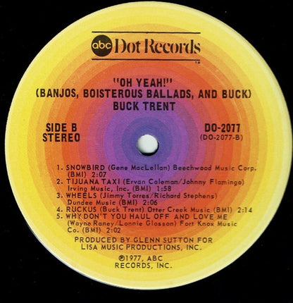 Oh Yeah! (Banjos, Boisterous Ballads, And Buck) - secondary