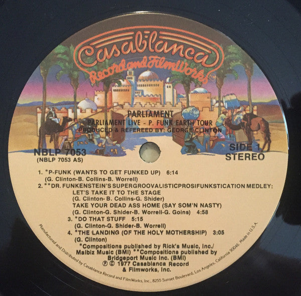 Live - P.Funk Earth Tour - secondary