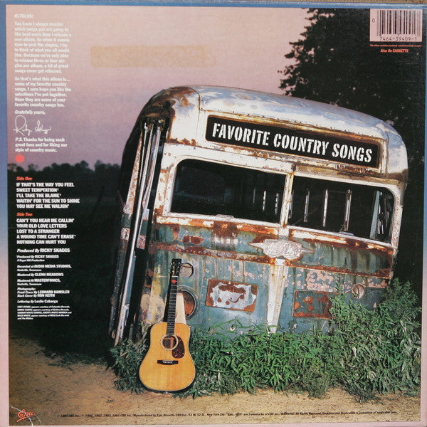 Favorite Country Songs - secondary