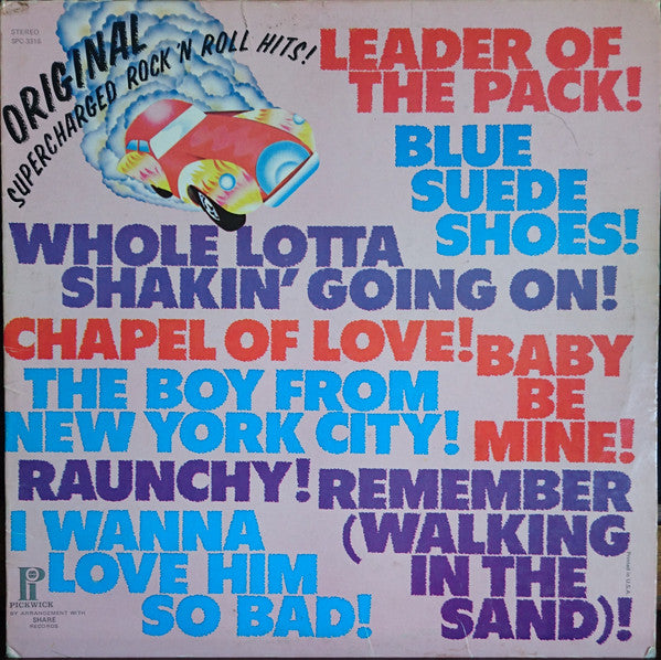 Original Supercharged Rock N' Roll Hits! - secondary