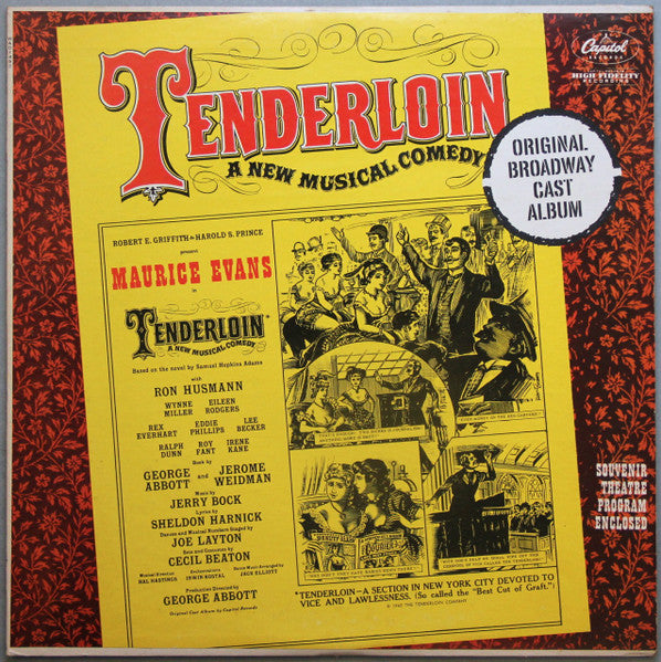 Jerry Bock, Sheldon Harnick, Various - Tenderloin - A New Musical Comedy (Original Broadway Cast Album)