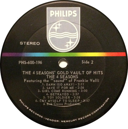 The 4 Seasons' Gold Vault Of Hits - secondary