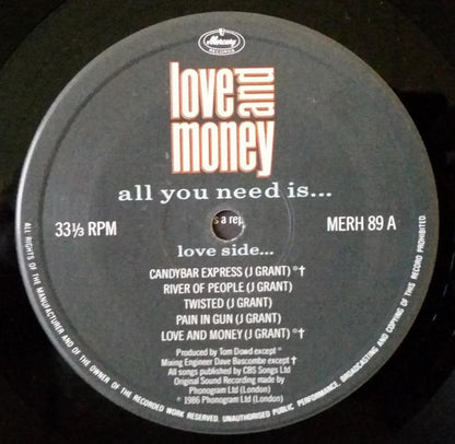 Love And Money - All You Need Is...