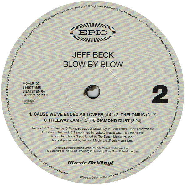 Blow By Blow - secondary