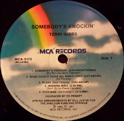 Somebody's Knockin' - secondary
