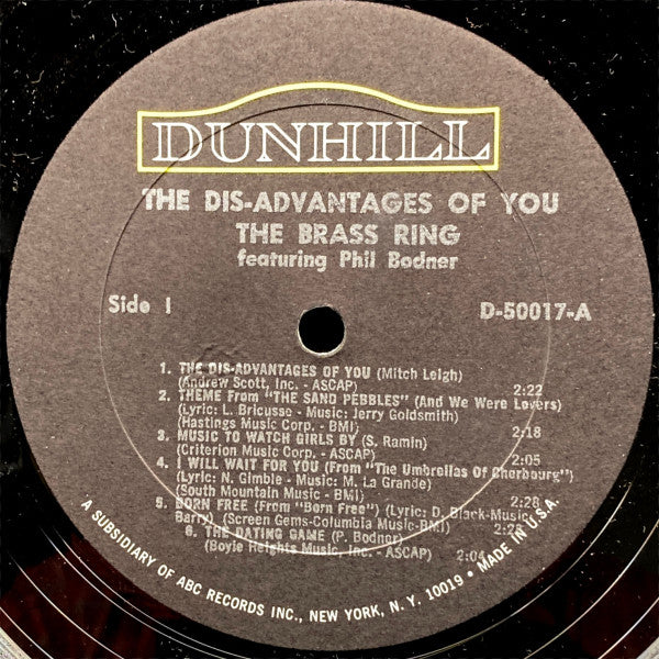 The Disadvantages Of You - secondary