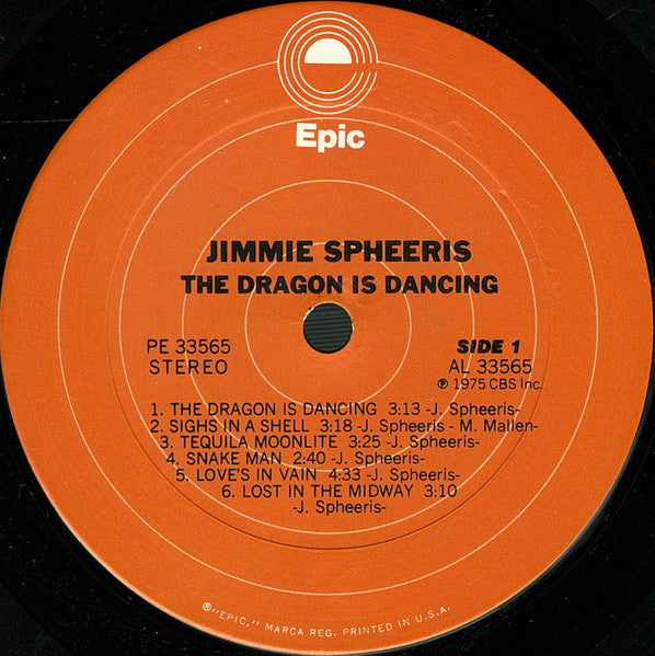 Jimmie Spheeris - The Dragon Is Dancing