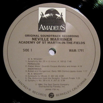 Sir Neville Marriner, The Academy Of St. Martin-in-the-Fields - Amadeus (Original Soundtrack Recording)