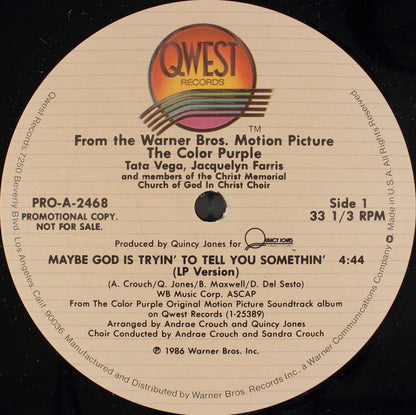 Maybe God Is Tryin' To Tell You Somethin' - primary