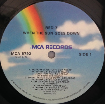 When The Sun Goes Down - secondary