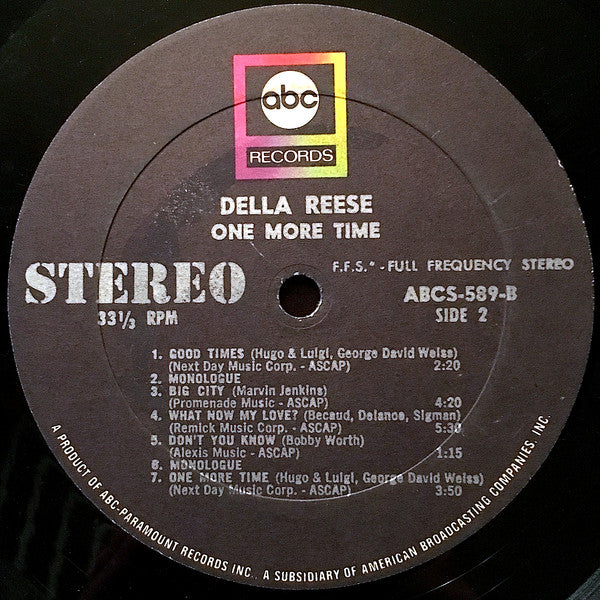 One More Time! Recorded Live At The Playboy Club - secondary