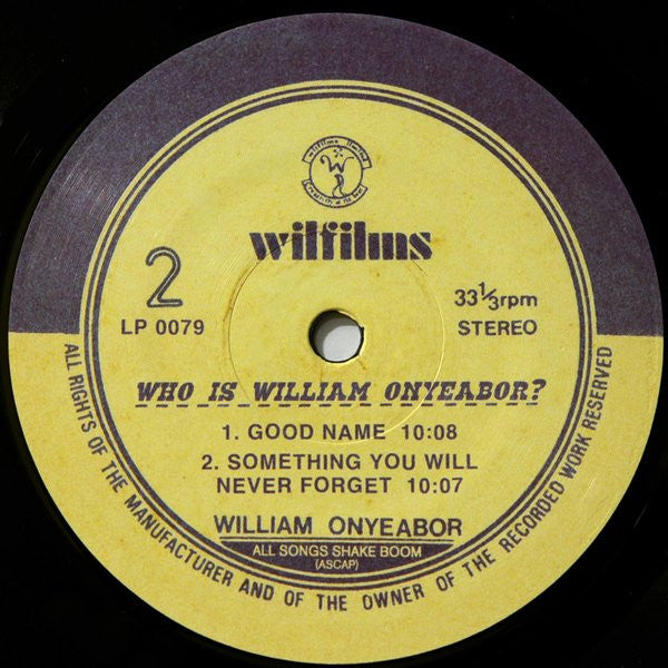 Who Is William Onyeabor? - secondary