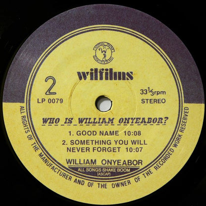 Who Is William Onyeabor? - secondary