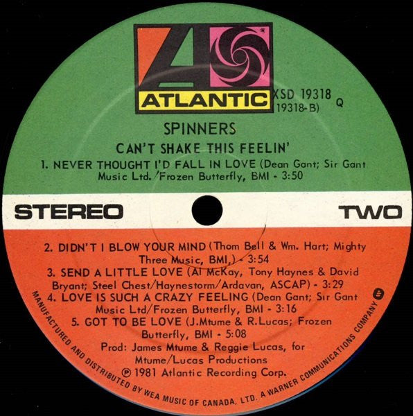 Can't Shake This Feelin' - secondary