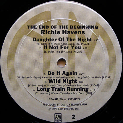 Richie Havens - The End Of The Beginning