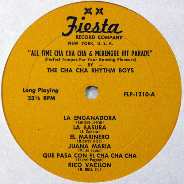 All Time Cha-Cha-Cha And Merengue Hit Parade - secondary