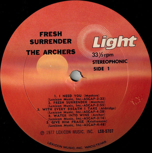The Archers - Fresh Surrender