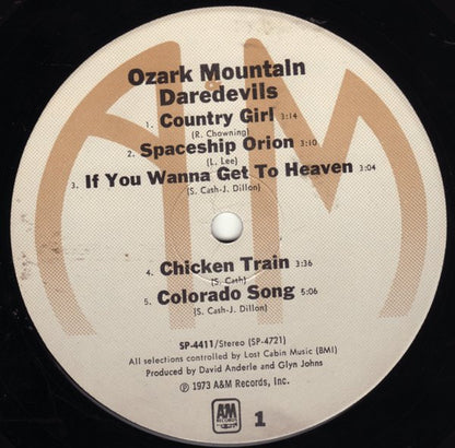 The Ozark Mountain Daredevils - secondary