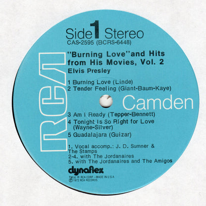 Burning Love And Hits From His Movies, Vol. 2 - secondary
