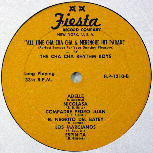All Time Cha-Cha-Cha And Merengue Hit Parade - secondary