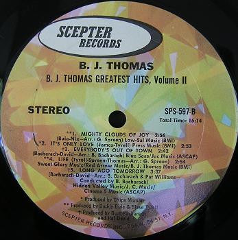 B.J. Thomas - Greatest Hits Volume Two