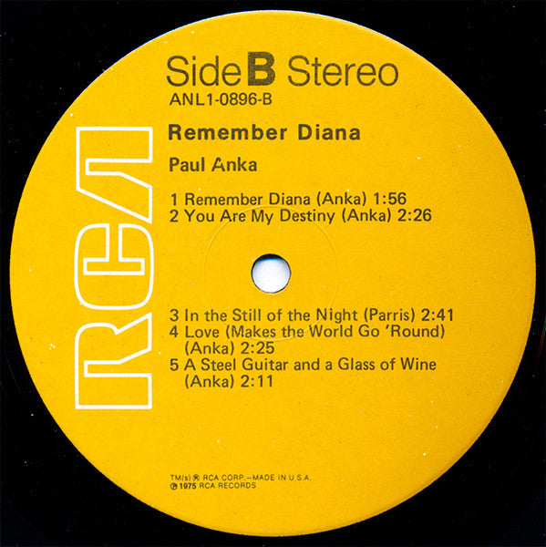 Remember Diana - secondary