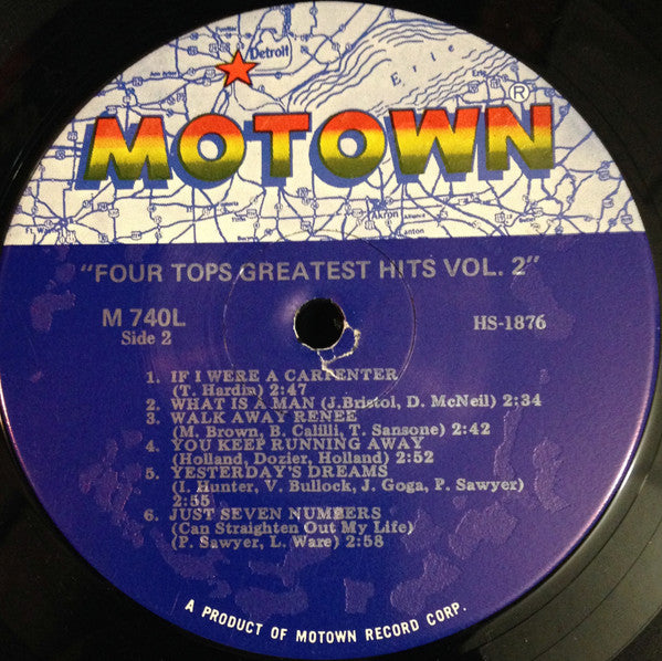 Four Tops Greatest Hits Vol. 2 - secondary